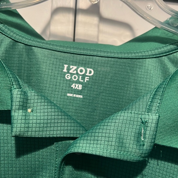 Izod Golf green Polo Shirt size 4XB - Picture 3 of 3
